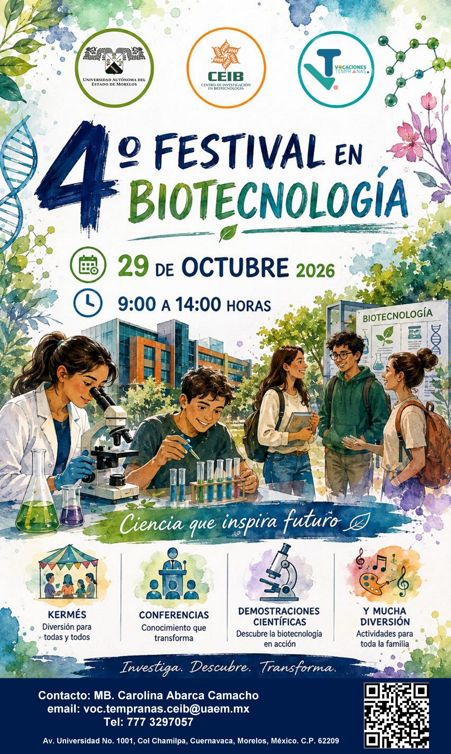 4° FESTIVAL EN BIOTECNOLOGÍA